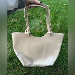 NEIMAN MARCUS Beige Tote